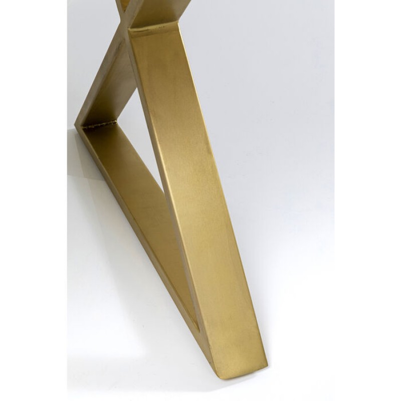 Table Eternity Cross Brass 180x90cm